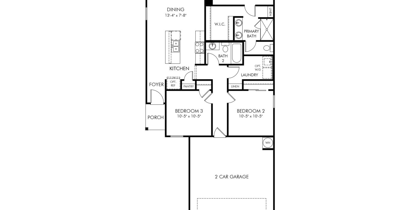 Meritage Homes Denali Floorplan