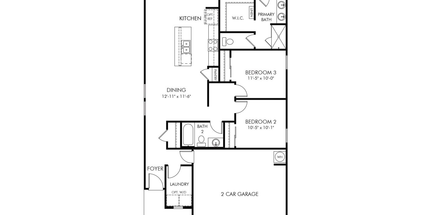 Meritage Homes Everglade Floorplan