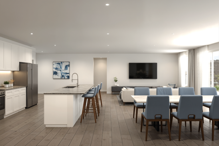 breeze homes maple Interior Rendering
